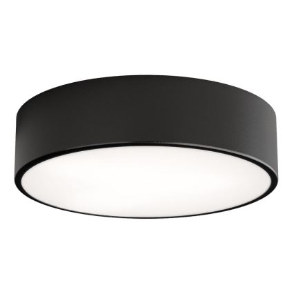 Brilagi - Kattovalaisin anturilla CLARE 2xE27/40W/230V halkaisija 30 cm musta