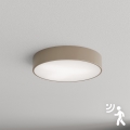 Brilagi - Kattovalaisin anturilla CLARE 3xE27/40W/230V halkaisija 40 cm beige