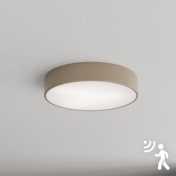 Brilagi - Kattovalaisin anturilla CLARE 3xE27/40W/230V halkaisija 40 cm beige
