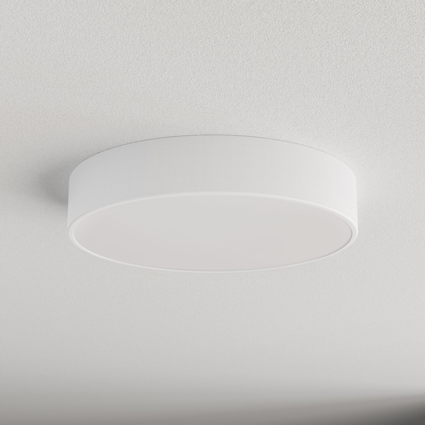 Brilagi - Kattovalaisin anturilla CLARE 3xE27/40W/230V halkaisija 40 cm valkoinen