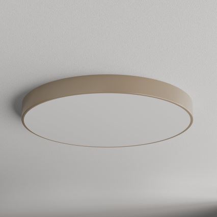 Brilagi - Kattovalaisin anturilla CLARE 6xE27/24W/230V halkaisija 80 cm beige
