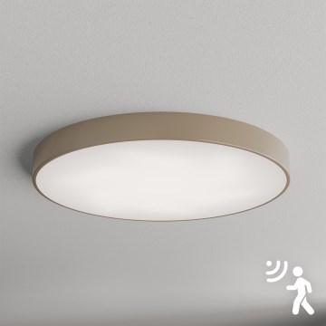 Brilagi - Kattovalaisin anturilla CLARE 6xE27/40W/230V halkaisija 80 cm beige