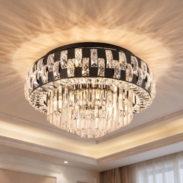 BRILAGI - Kattovalaisin AURELIA 5xE14/40W/230V, halkaisija 50 cm, musta