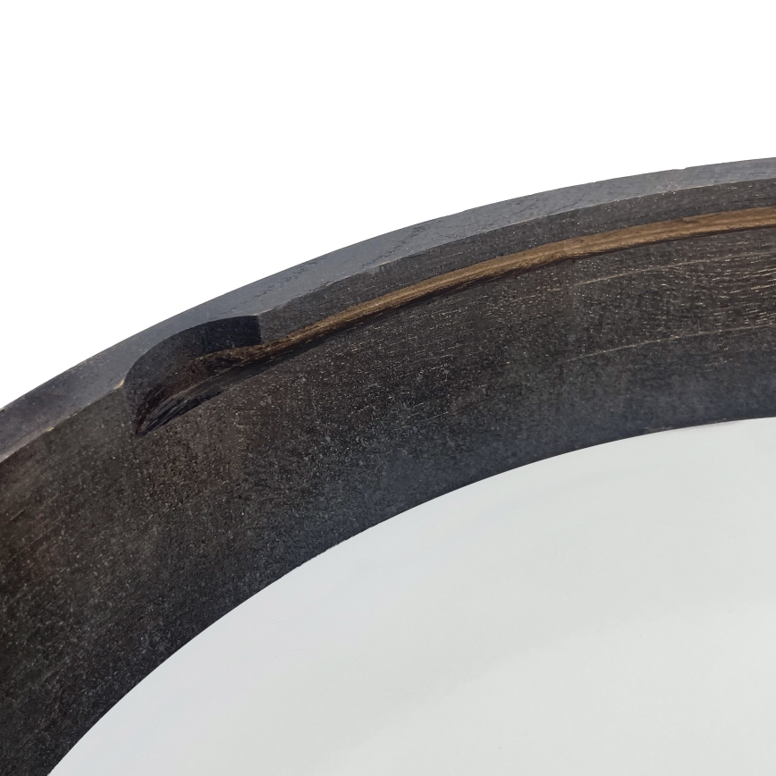 Brilagi - Kattovalaisin CARVALHO SMOKEY 1xE27/60W/230V tammi, halkaisija 27,5 cm