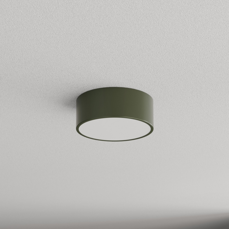 BRILAGI - kattovalaisin CLARE 1xE27/40W/230V halkaisija 20 cm khaki