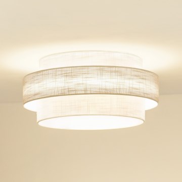 Brilagi - Kattovalaisin DOVER SPACE LED/12W/230V halkaisija 50 cm 3000K/4000K/6400K harmaa/kerma