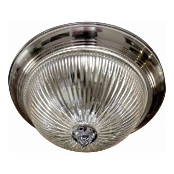 Brilagi - Kattovalaisin FRESCO 2xE27/40W/230V halkaisija 28 cm kiiltävä kromi
