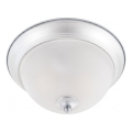 BRILAGI - Kattovalaisin FRESCO 2xE27/40W/230V halkaisija 28 cm mattakromi