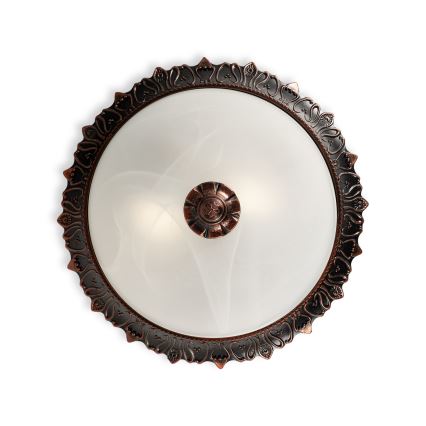 BRILAGI - Kattovalaisin FRESCO 2xE27/40W/230V, halkaisija 30 cm, pronssinvärinen
