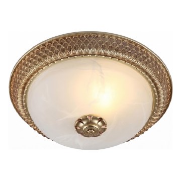 Brilagi - Kattovalaisin FRESCO 2xE27/40W/230V, Ø 30 cm, kultainen