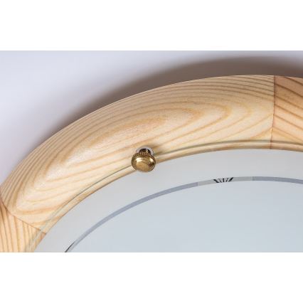 Brilagi - Kattovalaisin ORBIS 1xE27/60W/230V halkaisija 30 cm mänty