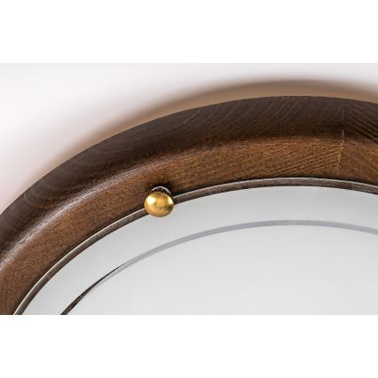 Brilagi - Kattovalaisin ORBIS, 1xE27/60W/230V, halkaisija 30 cm, mänty