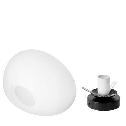BRILAGI - Kattovalaisin PEBBLES 1xE27/40W/230V halkaisija 30 cm musta