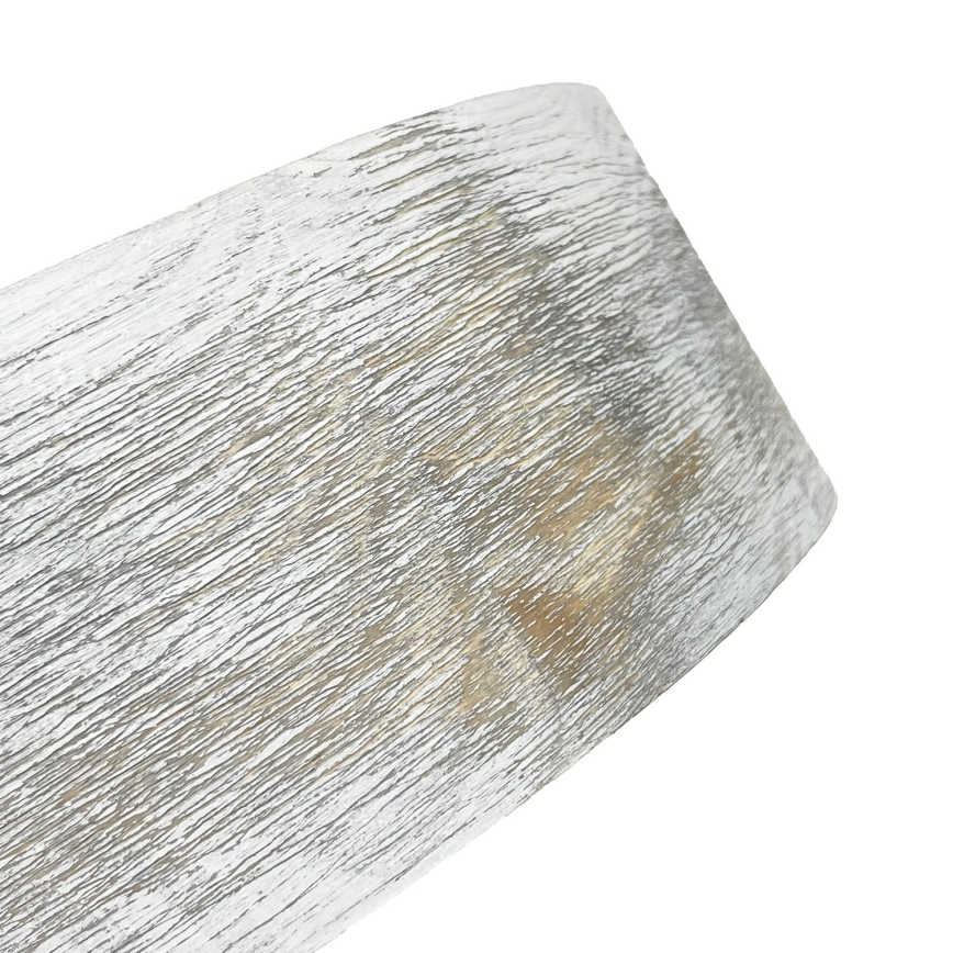 Brilagi - Kattovalaisin PINO 1xE27/15W/230V mänty/hopeanvärinen halkaisija 27,5 cm