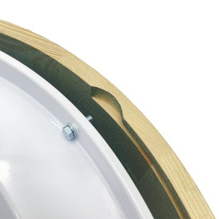 Brilagi - Kattovalaisin PINO 1xE27/15W/230V mänty/vihreä, halkaisija 27,5 cm