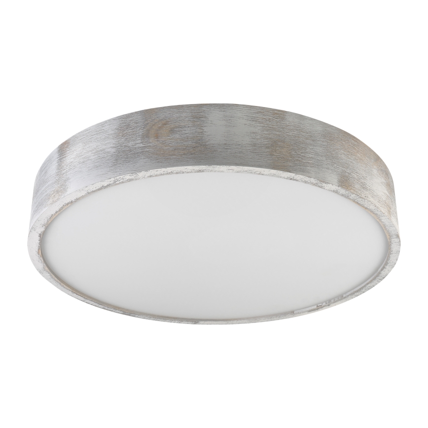 Brilagi - Kattovalaisin PINO 3xE27/15W/230V mänty/hopea, halkaisija 47,5 cm