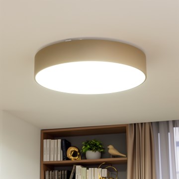 BRILAGI - Kattovalaisin POOL 5xE27/15W/230V Ø 60 cm IP54 beige