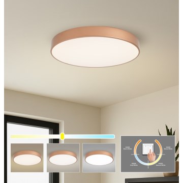 BRILAGI - kattovalaisin POOL LED/60W/230V 3000/4000/6000K halkaisija 60 cm kuparinvärinen