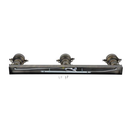 Brilagi - Kattovalaisin PYRONIC 3xE27/40W/230V pronssi/patina