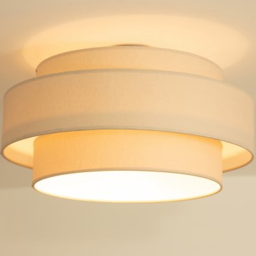 Brilagi - Kattovalaisin RESNA 1xE27/60W/230V Ø 40 cm beige