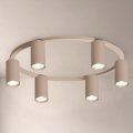 Brilagi - Kattovalaisin SELE 6xGU10/30W/230V beige