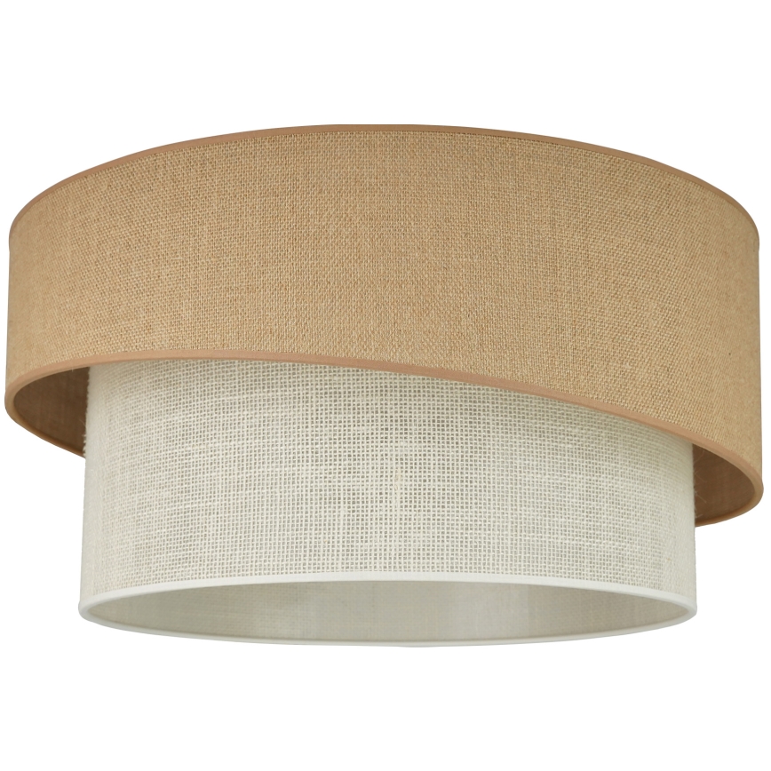 Brilagi - Kattovalaisin SHINE 1xE27/15W/230V Ø 50 cm beige/kerma