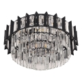 Brilagi - Kattovalaisin SPECTRA 5xE14/40W/230V halkaisija 48 cm musta