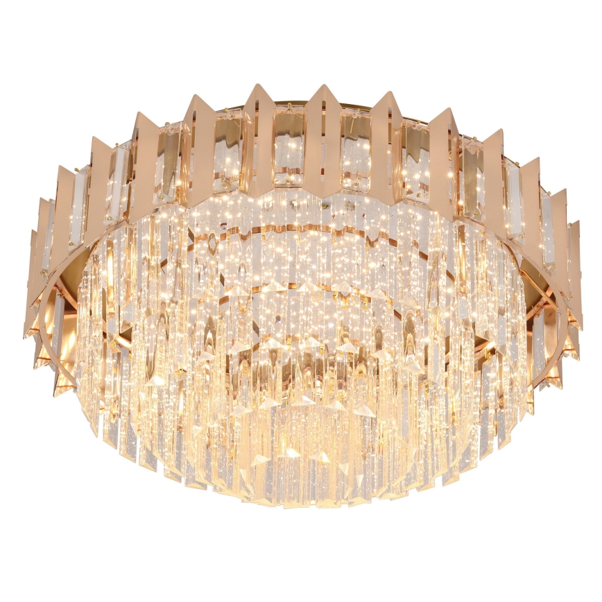 Brilagi - Kattovalaisin SPECTRA 5xE14/40W/230V Ø 48 cm, kultainen