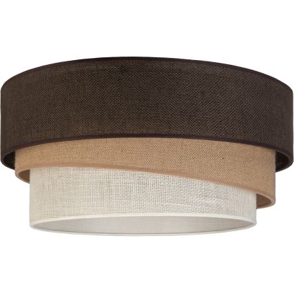 Brilagi - Kattovalaisin TRIO 1xE27/60W/230V, halkaisija 40 cm, ruskea/beige/valkoinen
