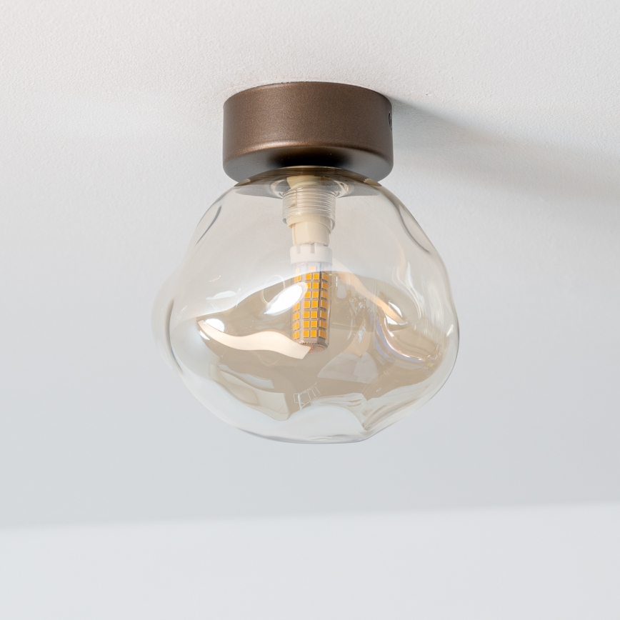 BRILAGI - kattovalaisin VULCANO 1xG9/8W/230V pronssi/savunbeige