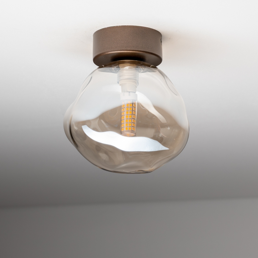 BRILAGI - kattovalaisin VULCANO 1xG9/8W/230V pronssi/savunbeige