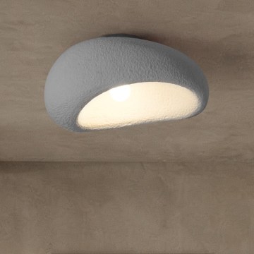 BRILAGI - Kattovalaisin WABI SABI 1xE27/60W/230V halkaisija 40 cm harmaa