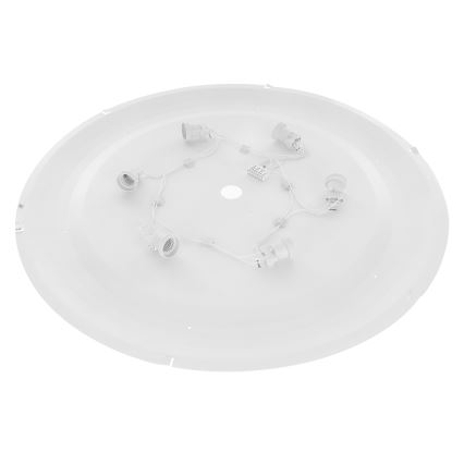 Brilagi - Kattovalo CLARE 6xE27/40W/230V halkaisija 80 cm musta