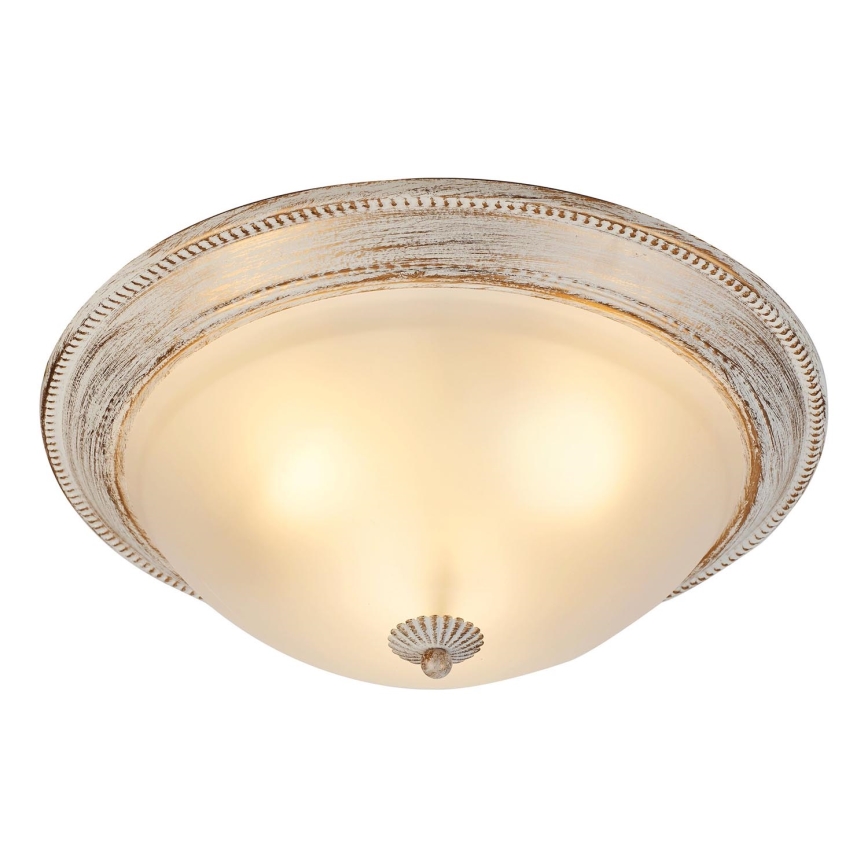 Brilagi - Kattovalo CLASSIC 3xE27/60W/230V kerma/patina