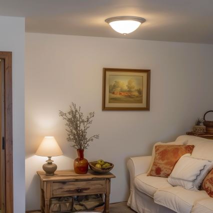 Brilagi - Kattovalo CLASSIC 3xE27/60W/230V kerma/patina