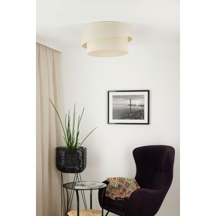 Brilagi - Kattovalo SHINE 1xE27/15W/230V halkaisija 50 cm kerma