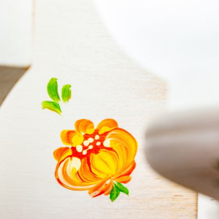 Brilagi - Ketjulla varustettu riippuvalaisin QUEEN 6xE14/40W/230V pyökki/kerma