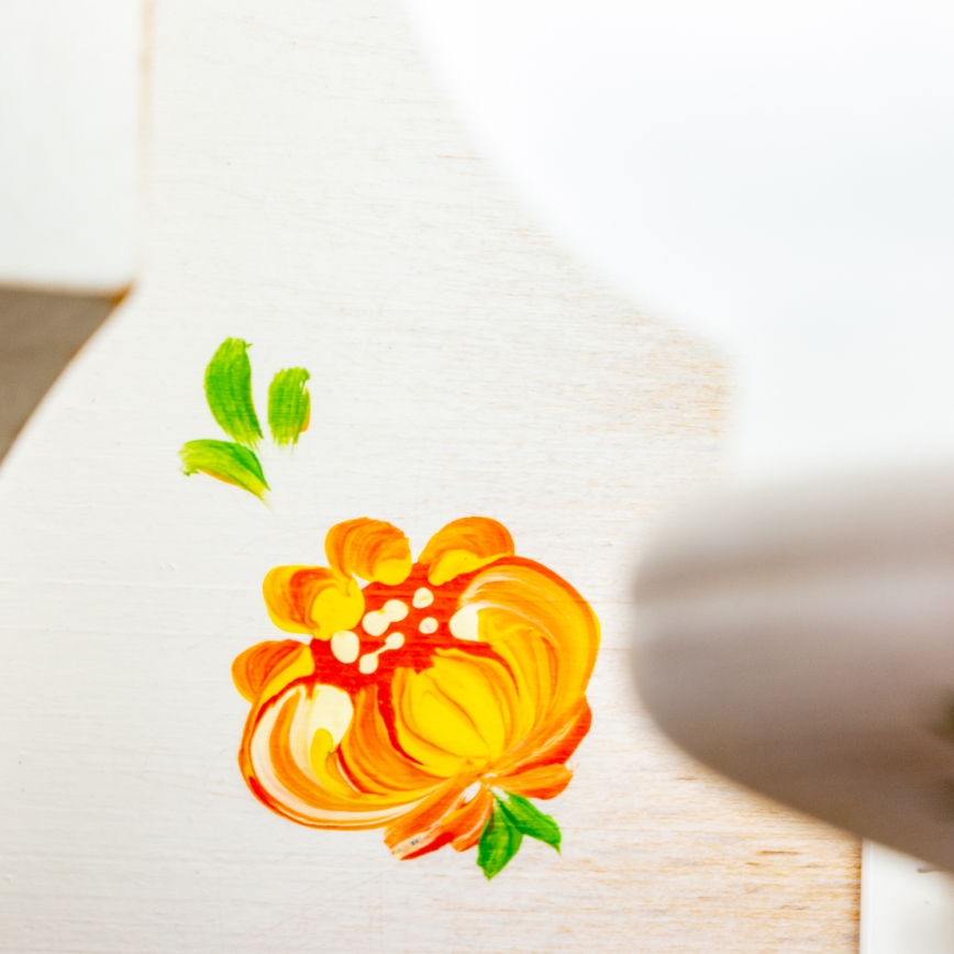 Brilagi - Ketjulla varustettu riippuvalaisin QUEEN 6xE14/40W/230V pyökki/kerma