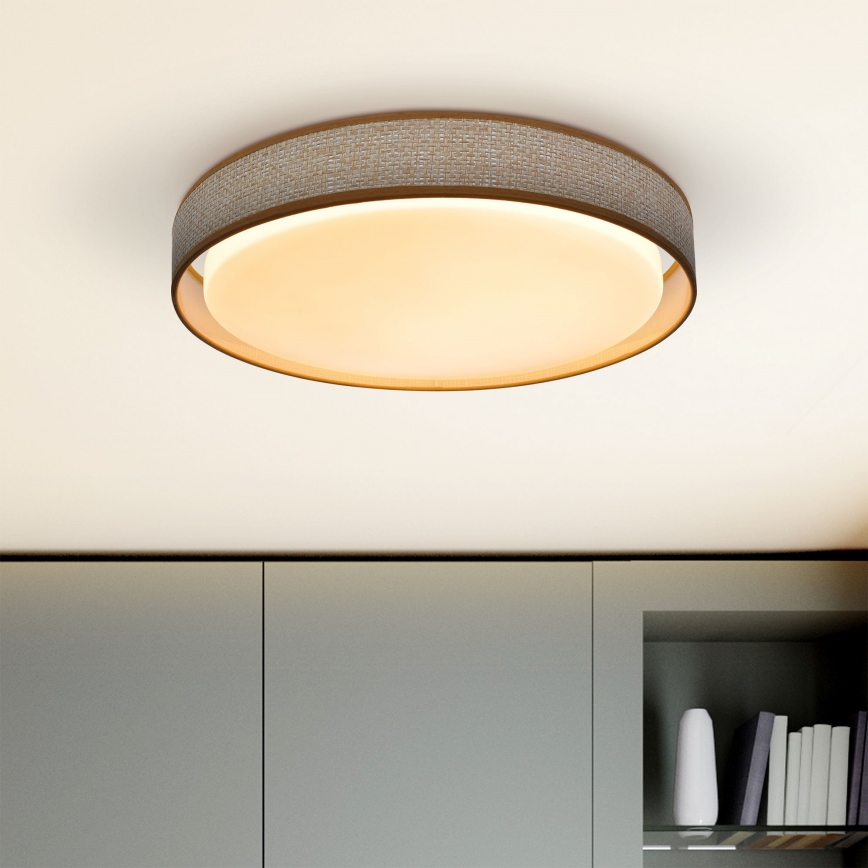 Brilagi - LED himmennettävä kattovalaisin KIANIA LED/48W/230V 3000-6500K halkaisija 43 cm + kaukosäädin