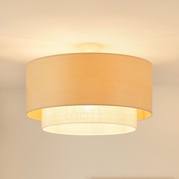 Brilagi - Kiinnitettävä kattovalaisin ARIZONA BOHO 1xE27/15W/230V halkaisija 60 cm beige