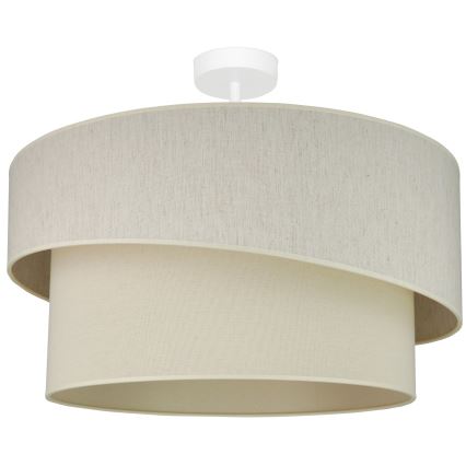 Brilagi - Kiinteä kattokruunu SHINE 1xE27/15W/230V halkaisija 50 cm kerma