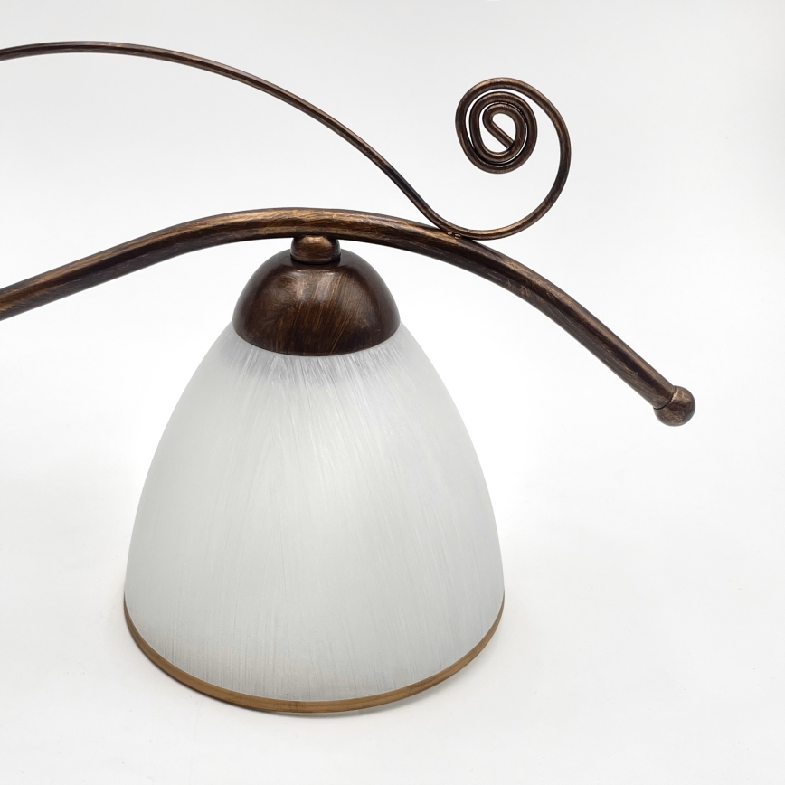 Brilagi - Kiinteä LED-kattokruunu ANTICO 3xE27/60W/230V pronssi patina