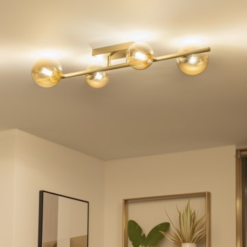 Brilagi - Kiinteä LED-kattokruunu MILLA 4xG9/3W/230V kulta