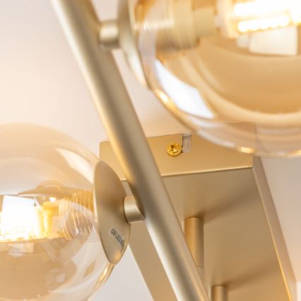 Brilagi - Kiinteä LED-kattokruunu MILLA 4xG9/3W/230V kulta