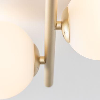 Brilagi - Kiinteä LED-kattokruunu MILLA 4xG9/3W/230V kulta/valkoinen