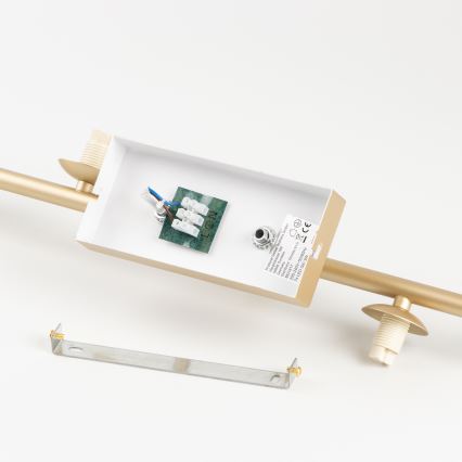 Brilagi - Kiinteä LED-kattokruunu MILLA 7xG9/3W/230V kulta/valkoinen