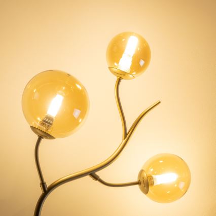 Brilagi - Kiinteä LED-kattokruunu MISTEL 6xG9/3W/230V kulta