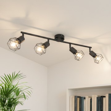 Brilagi - Kohdevalaisin CAGE 4xE14/40W/230V