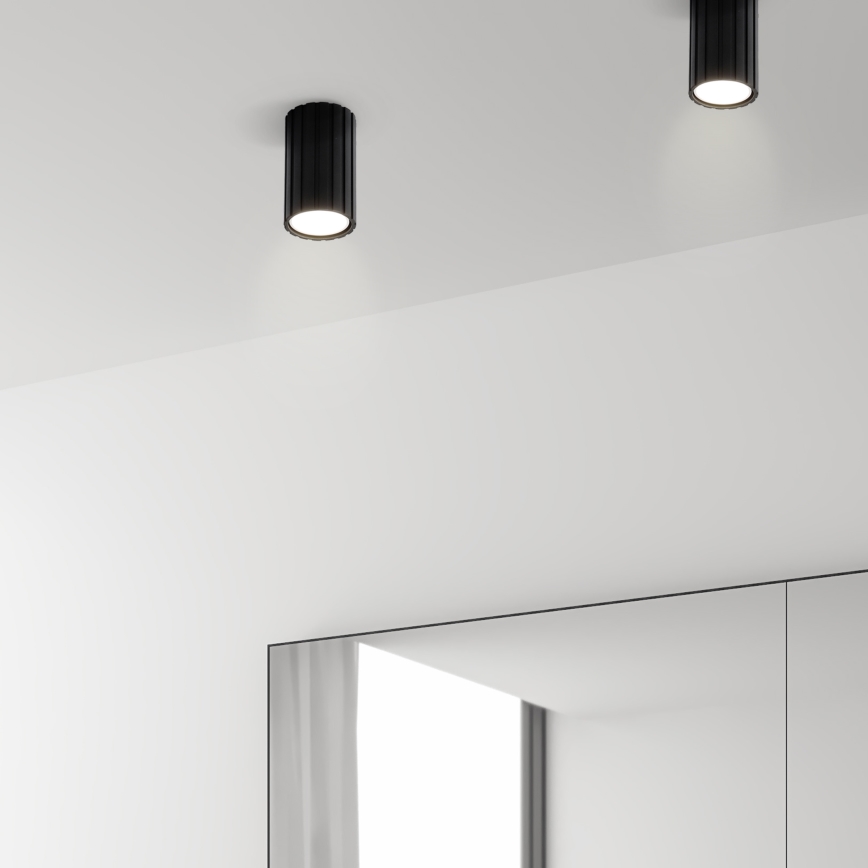 Brilagi - Kohdevalaisin CRISPINA 1xGU10/10W/230V 10 cm musta