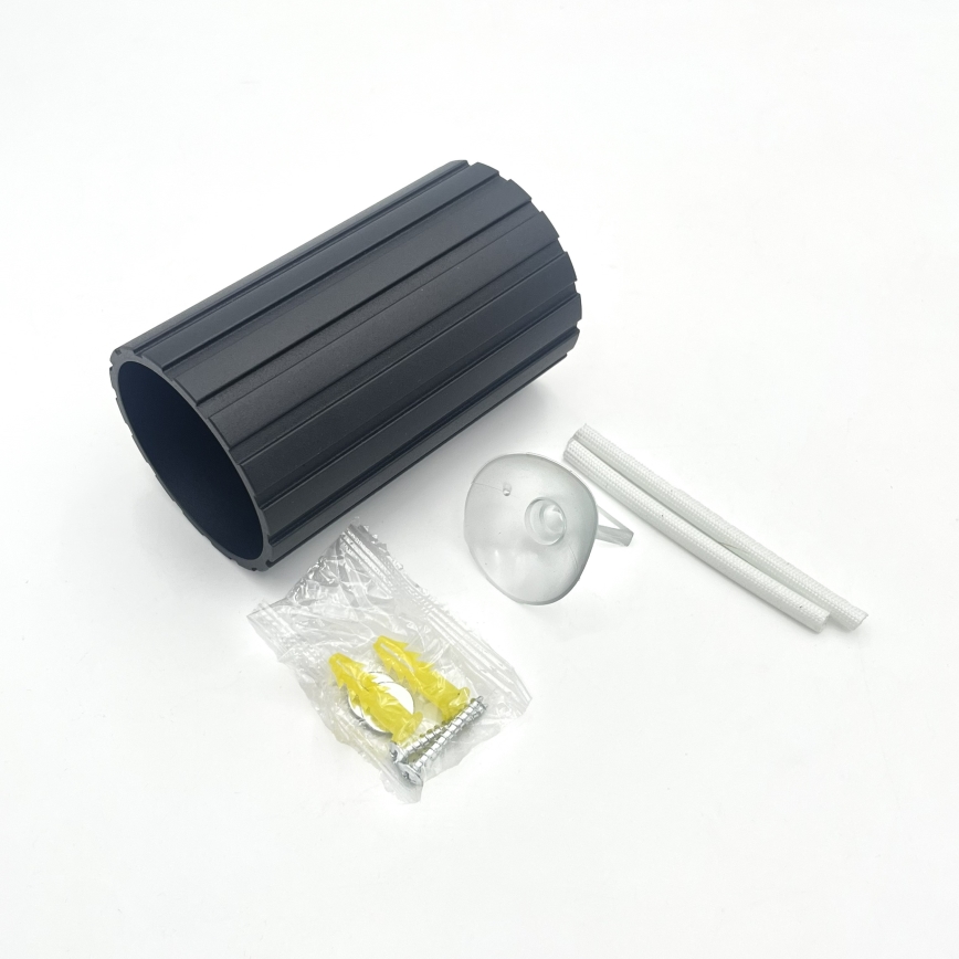 Brilagi - Kohdevalaisin CRISPINA 1xGU10/10W/230V 10 cm musta